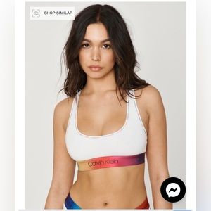 CALVIN KLEIN Modern Cotton Pride Unlined Bralette